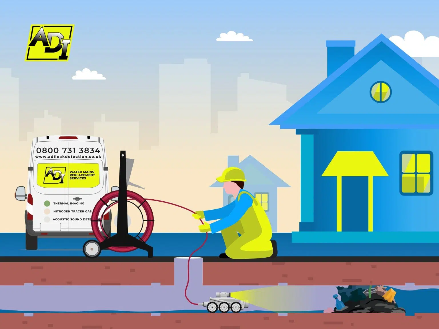 Drainage CCTV Surveys & Investigations Poole